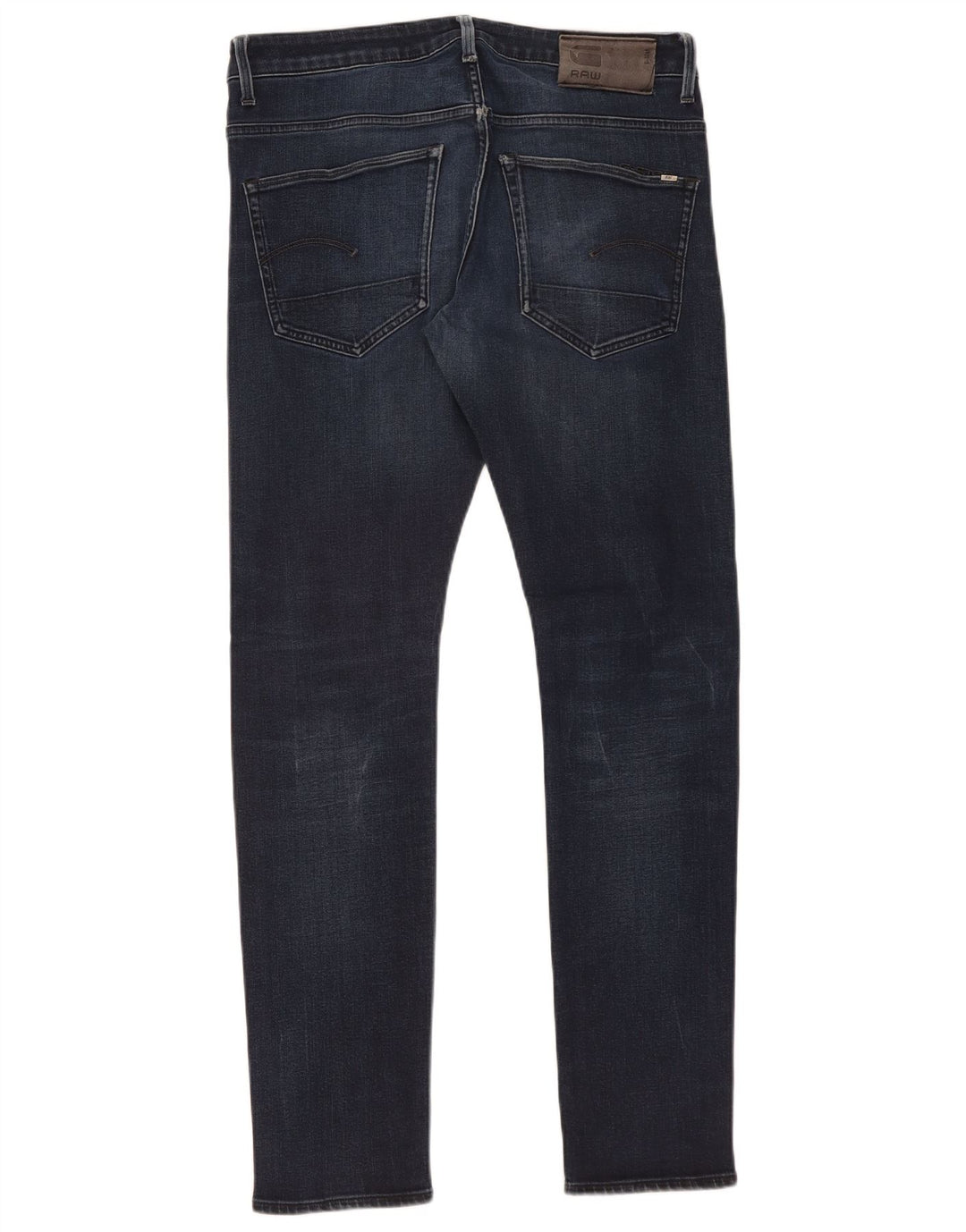 G-Star Masculino 3301 Slim Jeans W34 L34 Azul Marinho