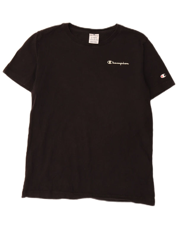 Camiseta feminina Champion UK 18 XL algodão preto