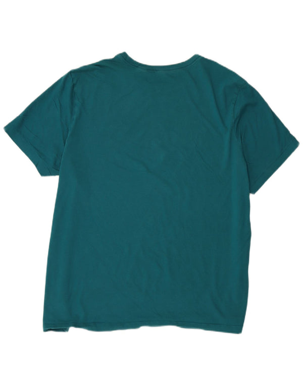 Camiseta masculina Nike Top 2XL algodão turquesa