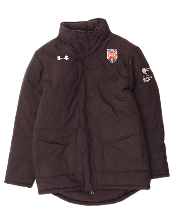 Casaco acolchoado masculino Under Armour UK 38 médio preto nylon