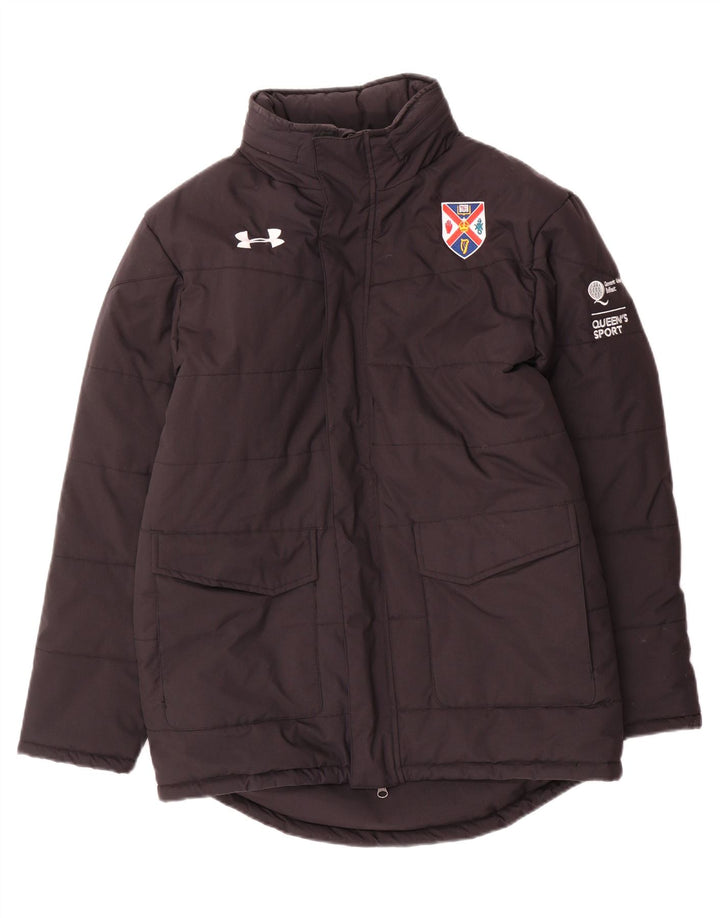 Casaco acolchoado masculino Under Armour UK 38 médio preto nylon
