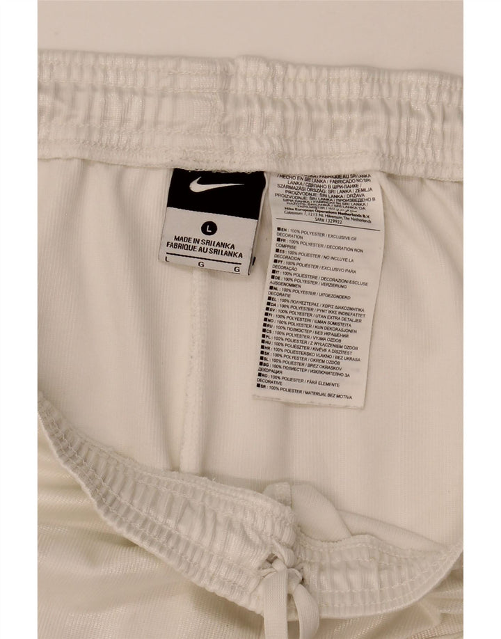 Nike Mens Sport Shorts Grande Poliéster Branco