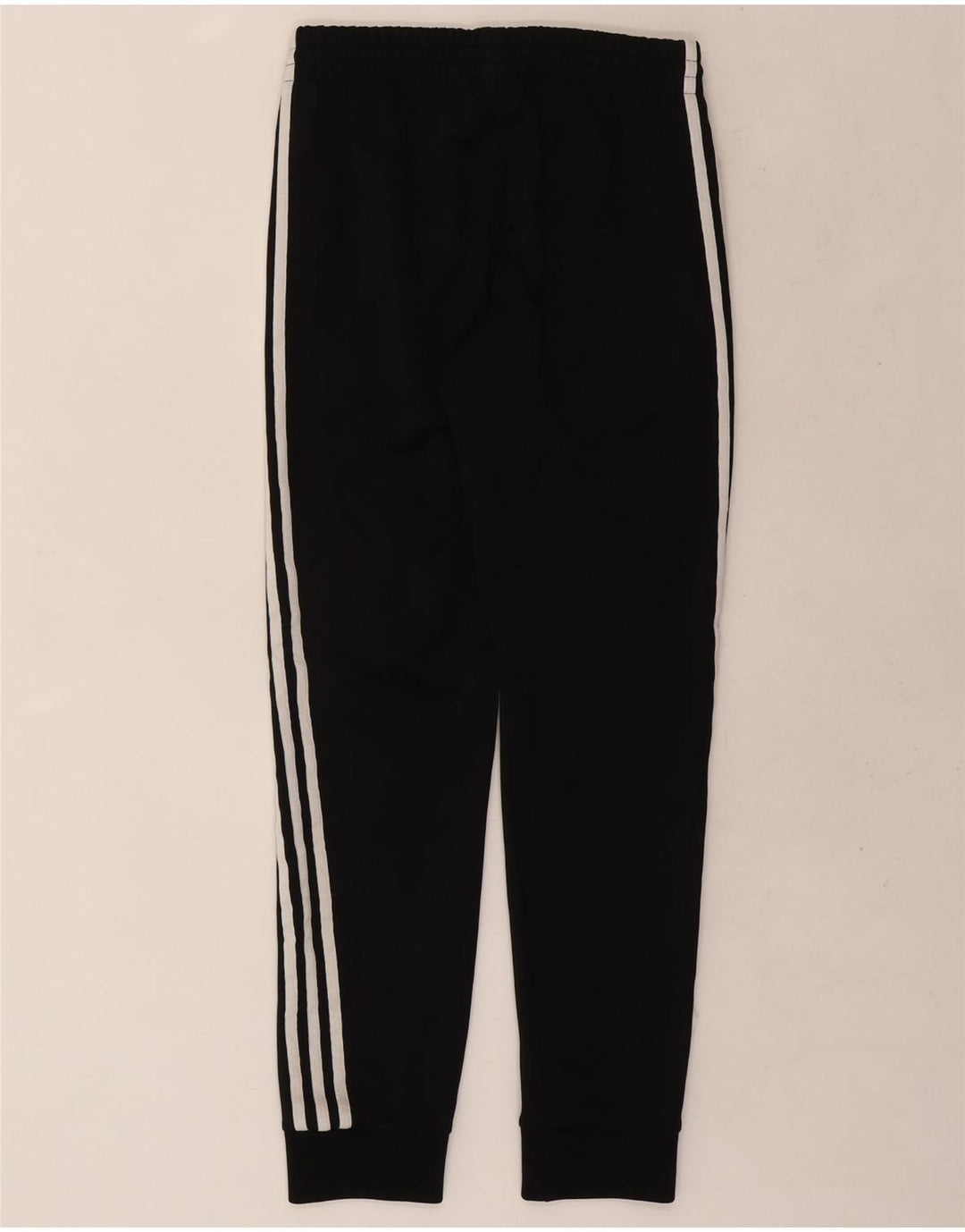 Adidas Mens Treino Calças Joggers Pequeno Poliéster Preto