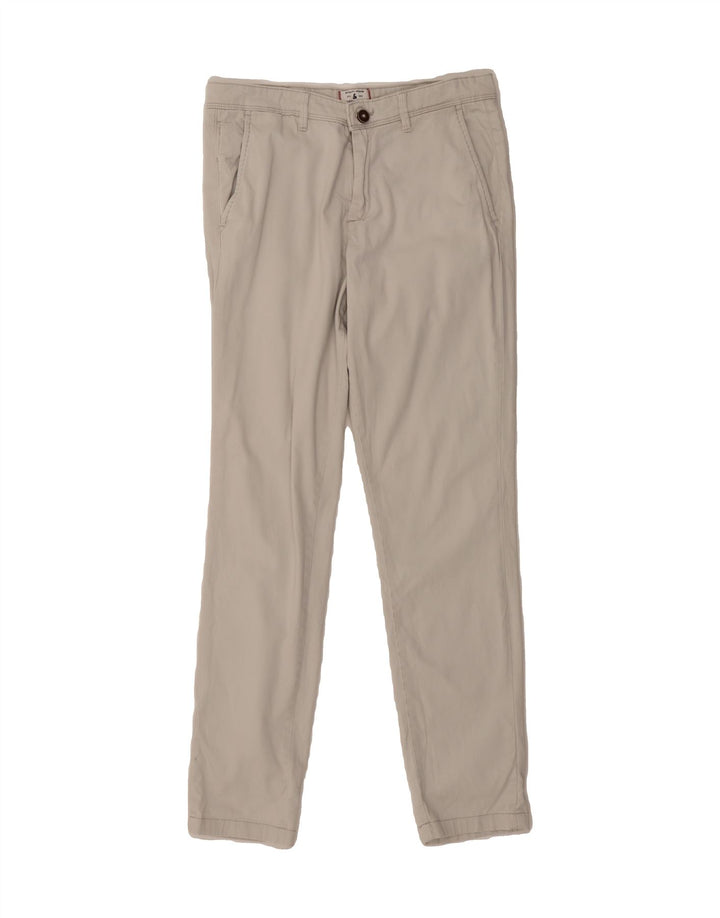 JACK & JONES Mens Slim Chino Trousers W31 L32 Grey Cotton Vintage Jack & Jones and Second-Hand Jack & Jones from Messina Hembry 