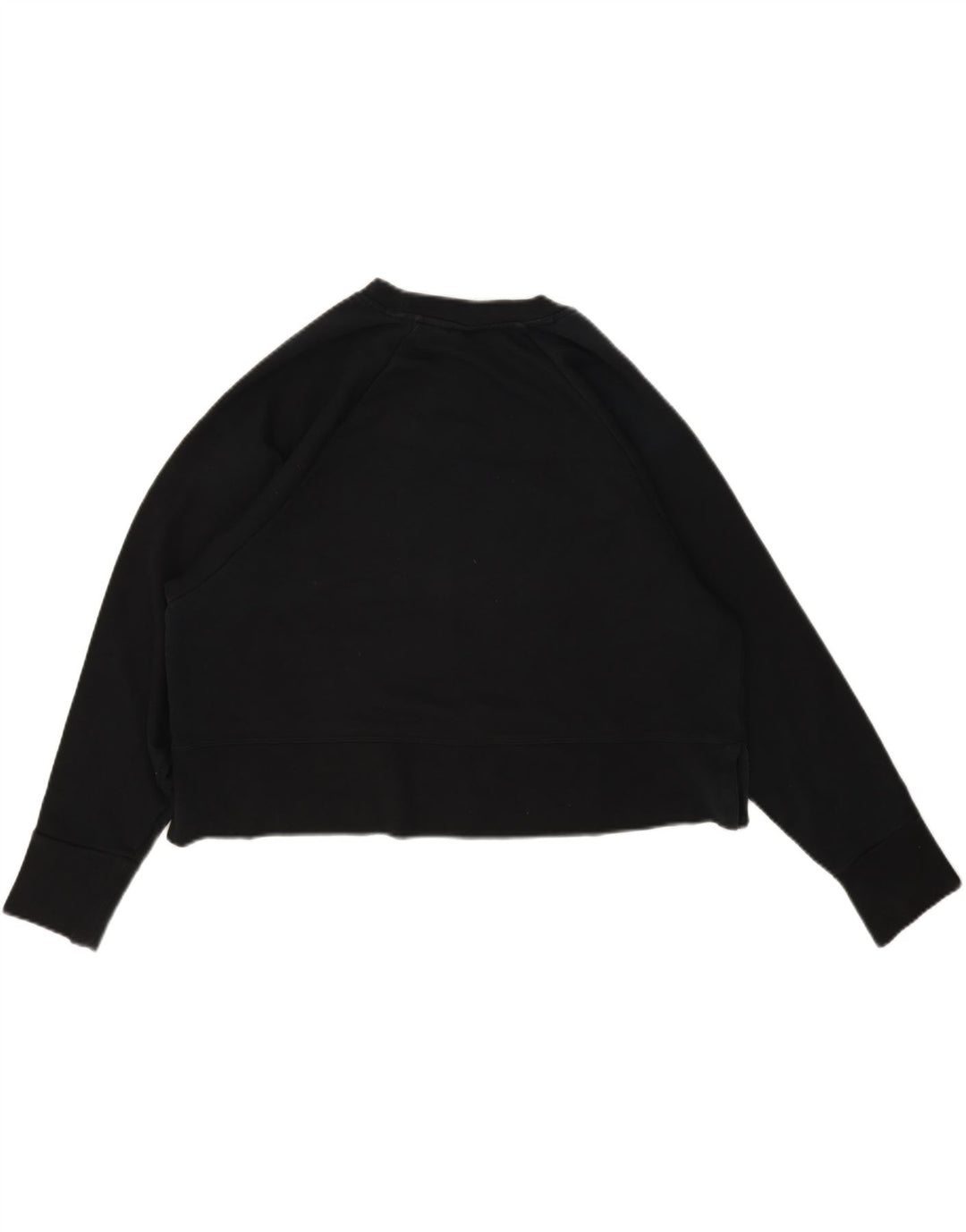 Moletom Nike Dri Fit Crop Oversized Jumper UK 16 Grande Preto