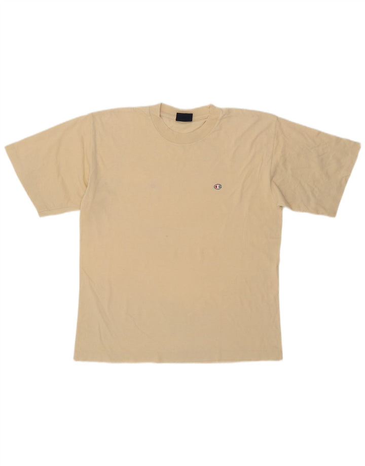 Camiseta masculina Champion grande bege