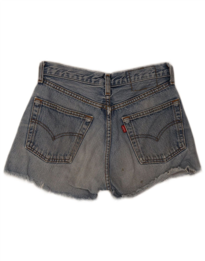 Shorts jeans feminino Levi's W26 pequeno azul