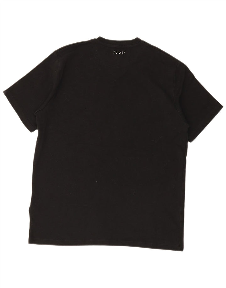Camiseta masculina FRENCH CONNECTION XL preta