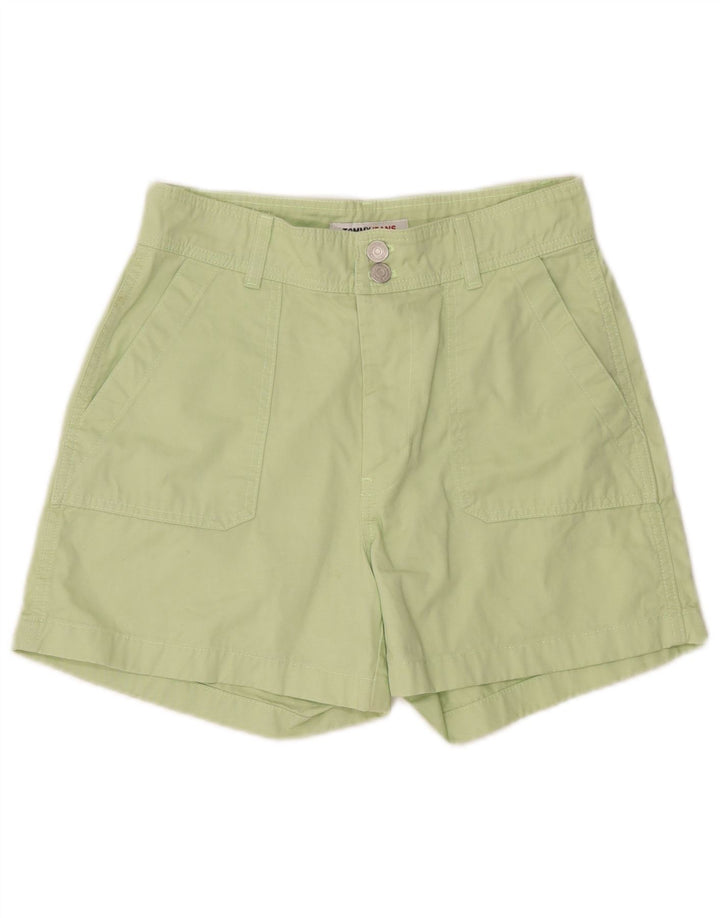 Shorts Chino feminino Tommy Hilfiger W30 verde médio