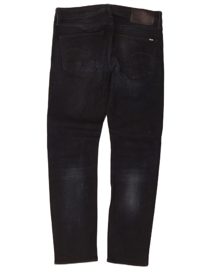 G-Star Masculino Slim Jeans W32 L30 Algodão Preto