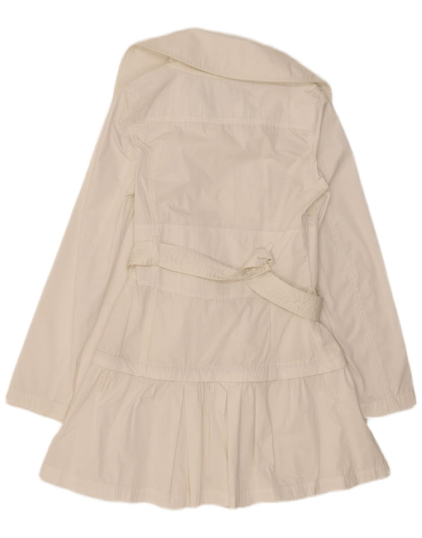 Guess By Marciano Casaco feminino IT 40 pequeno poliéster branco