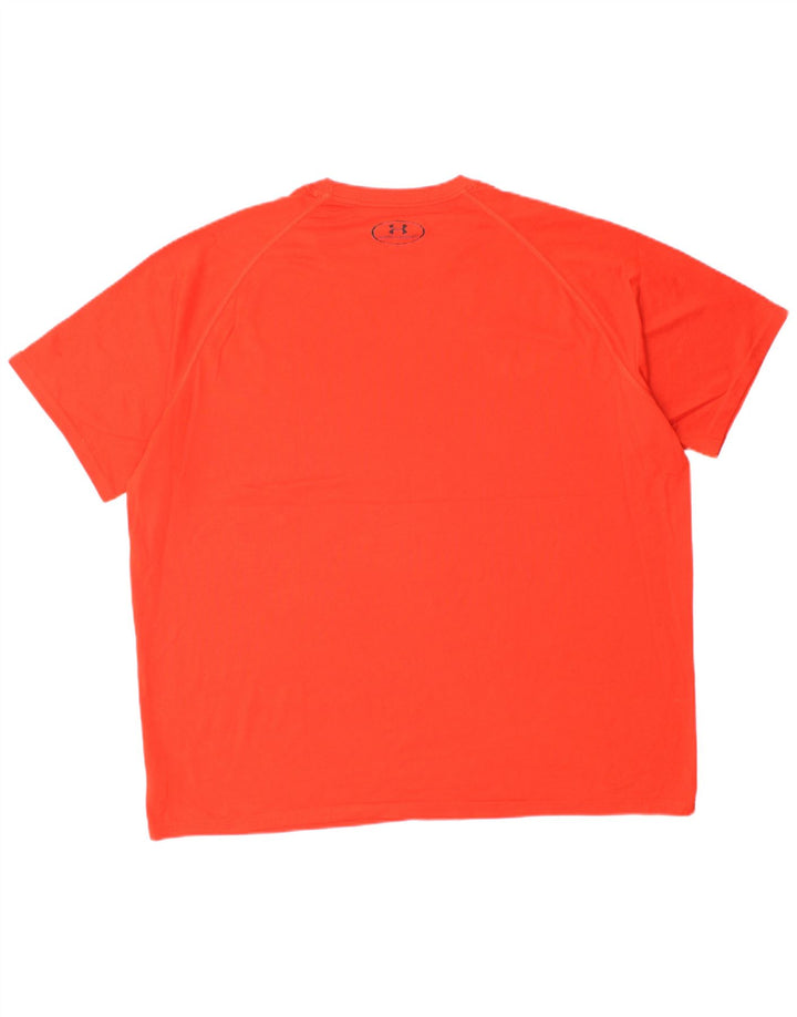Camiseta masculina UNDER ARMOUR Top XL laranja poliéster