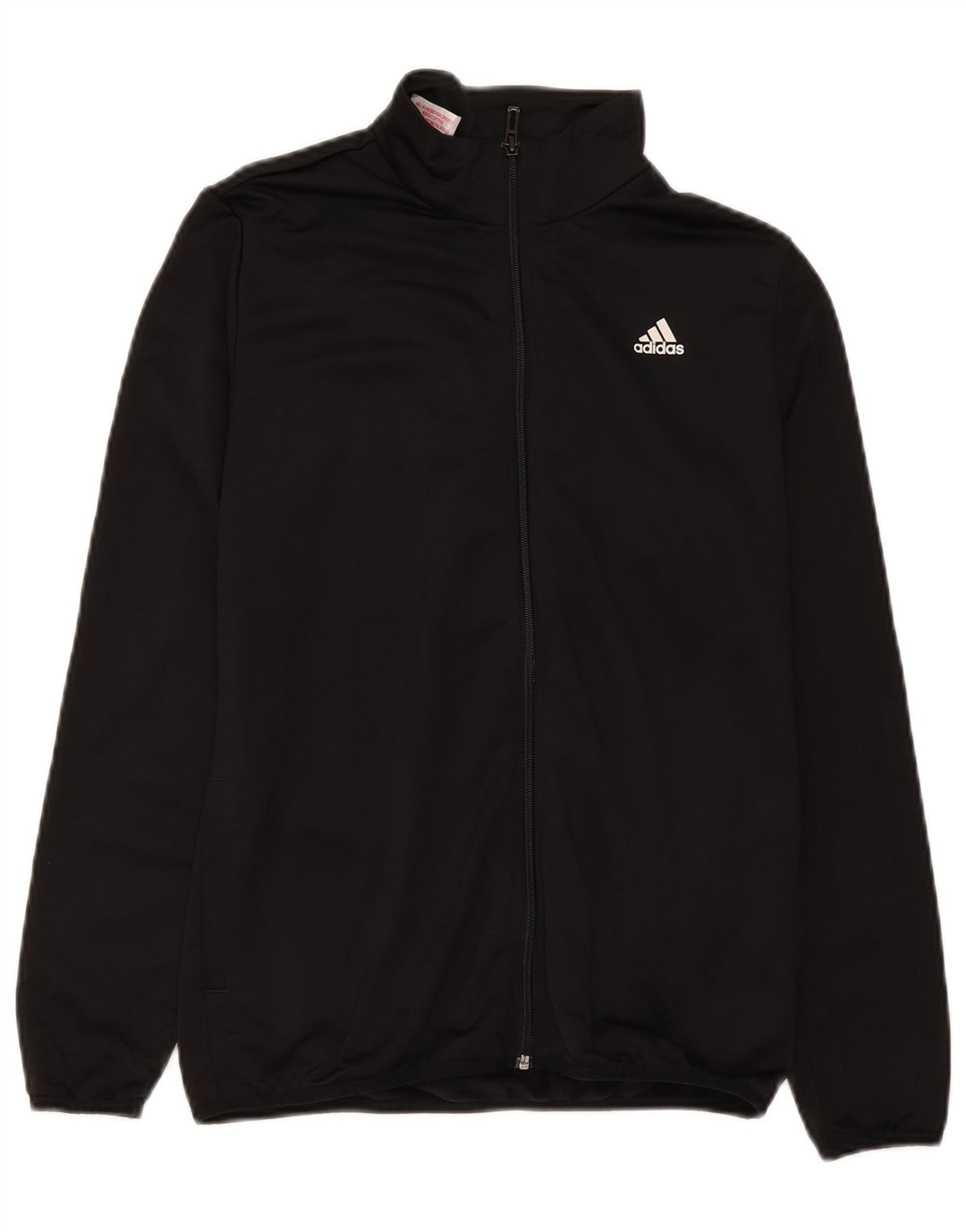 Casaco de treino gráfico Adidas Boys 13-14 anos preto poliéster