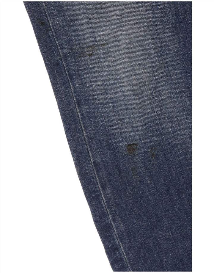 Levi's Masculino 519 Slim Jeans W31 L32 Azul Algodão