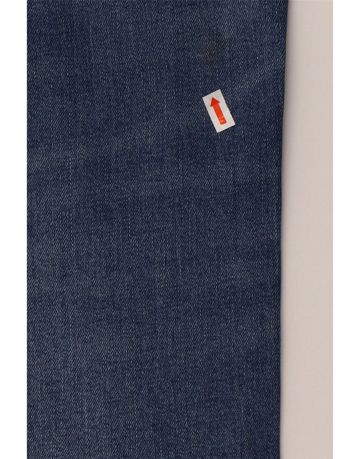 TOMMY HILFIGER Masculino Denton Straight Jeans W34 L34 Azul Algodão