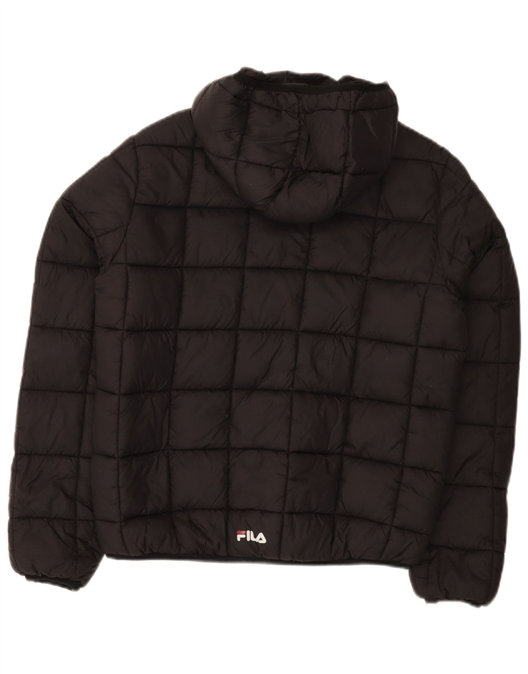 Casaco acolchoado com capuz Fila Boys 13-14 anos preto