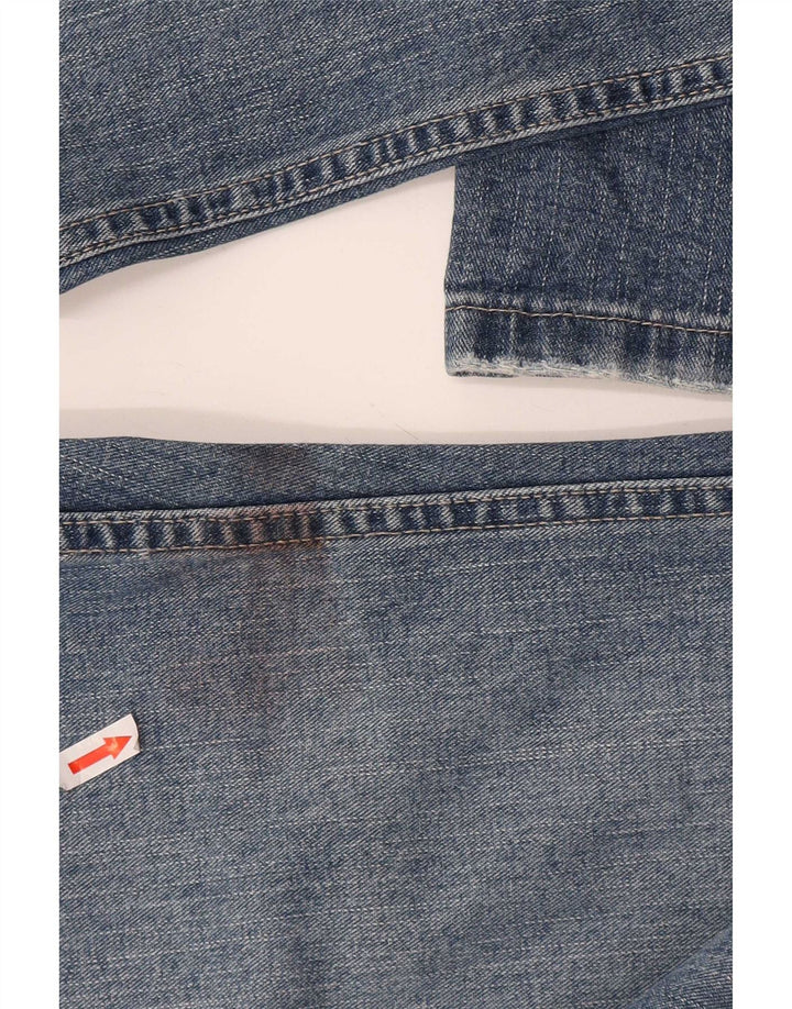 Jeans Tommy Hilfiger feminino clássico bootcut W36 L30 azul algodão