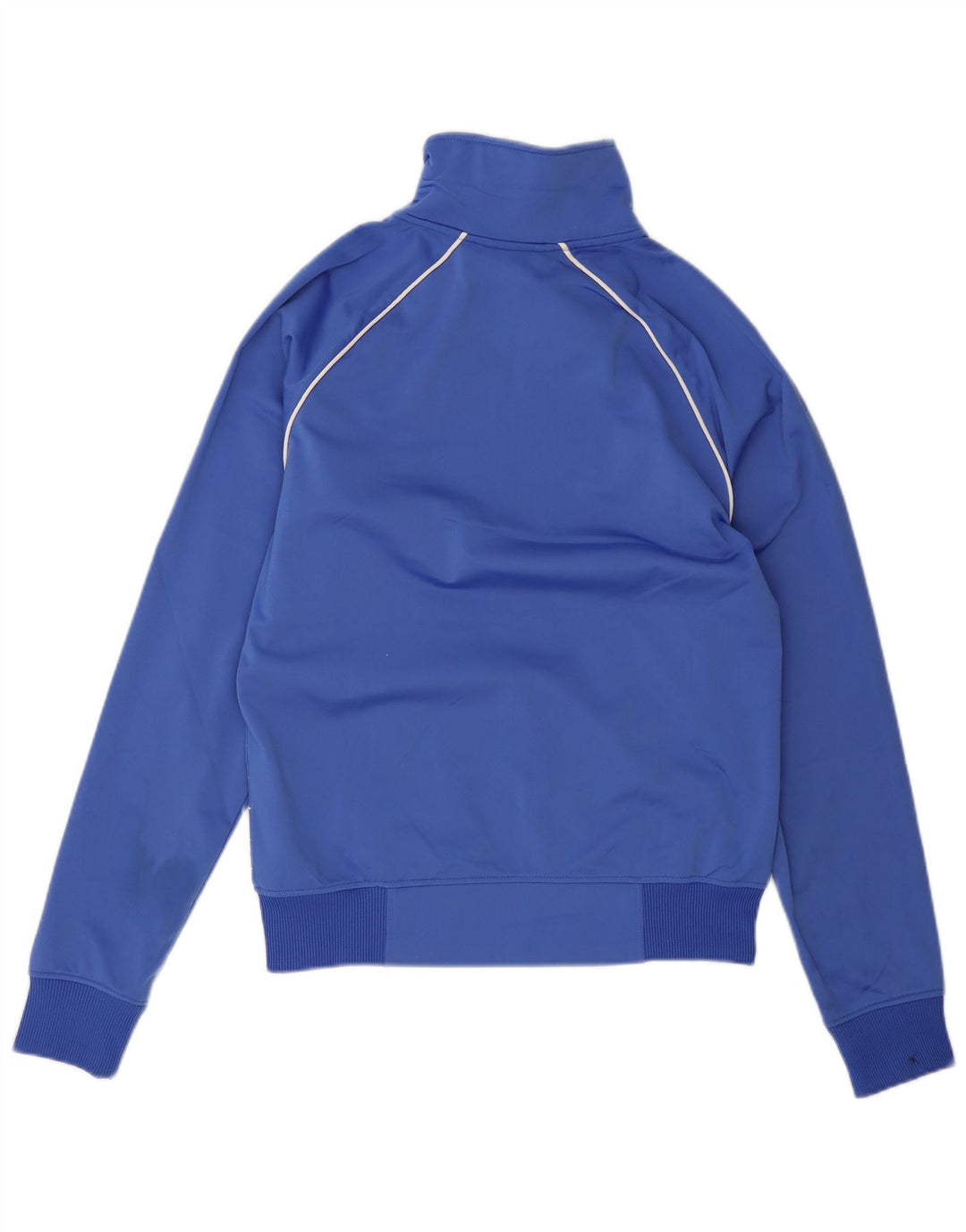 Jaqueta Adidas Mens Treino Top Médio Azul Listrado Poliéster