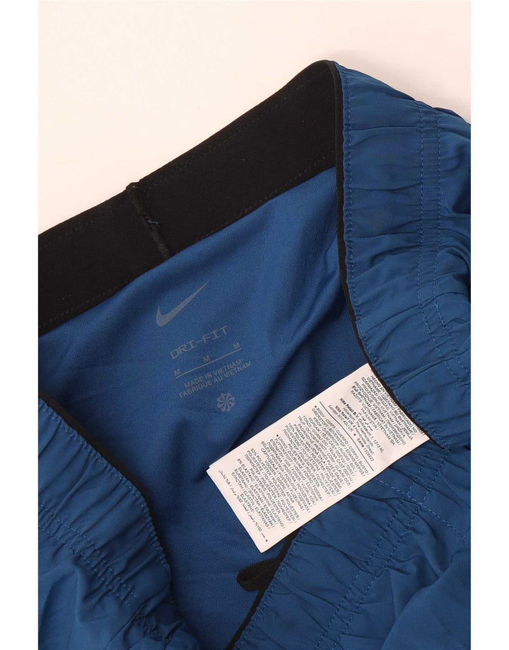 Shorts esportivos Nike masculino Dri Fit Graphic médio azul marinho poliéster