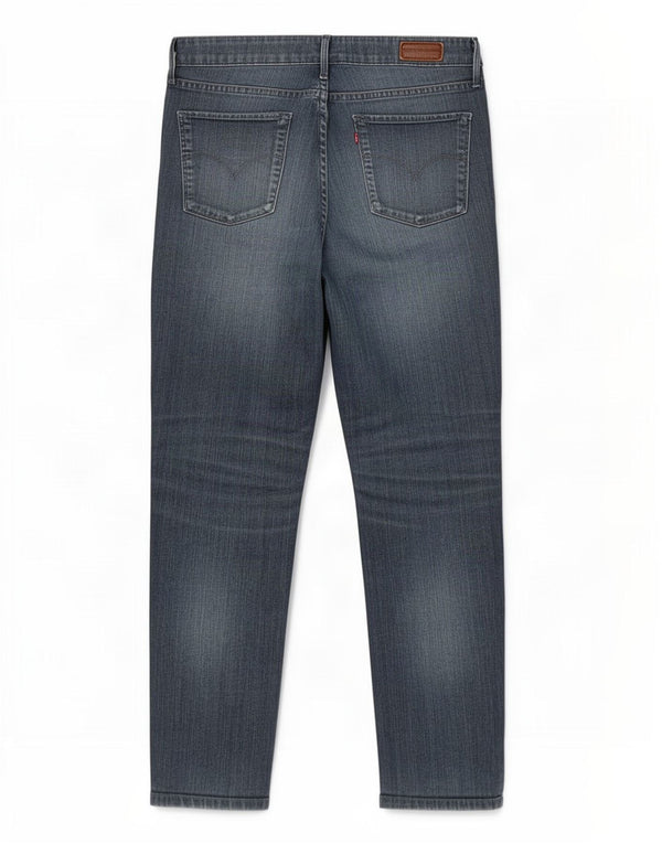 Calça Jeans Slim Feminina Levi's W29 L28 Azul Algodão