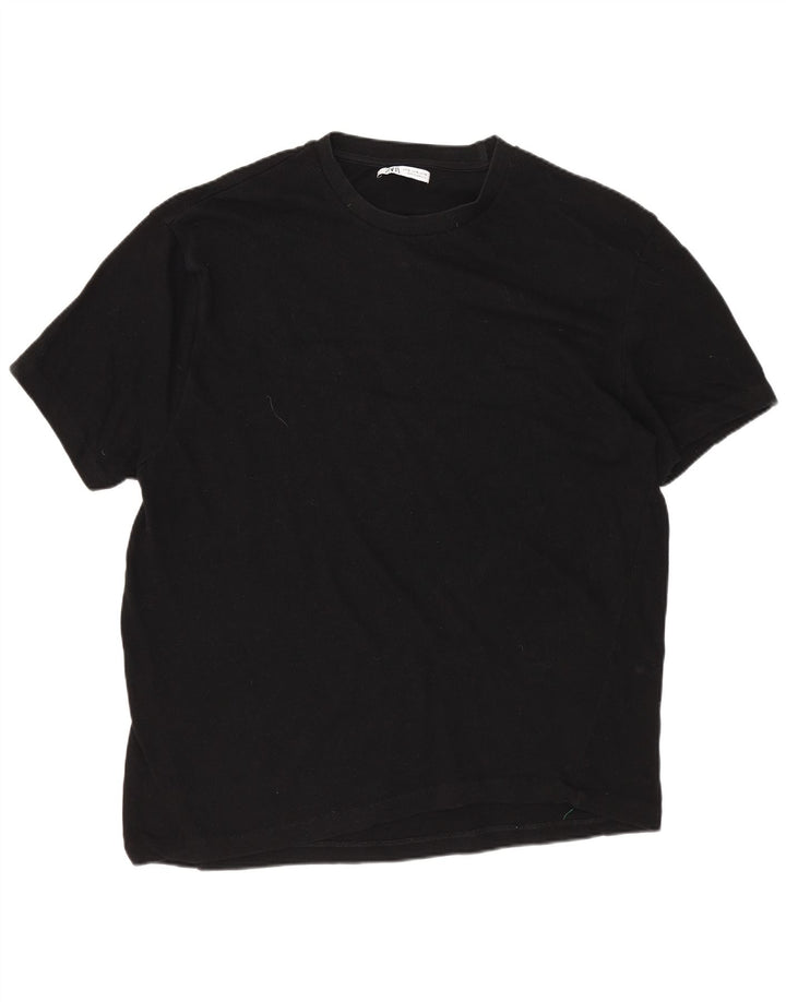 Camiseta masculina ZARA XL preta