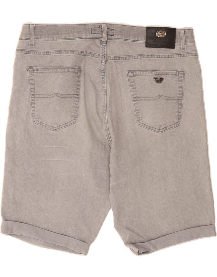 WAMPUM Mens Denim Shorts IT 56 3XL W38  Grey Cotton Vintage Wampum and Second-Hand Wampum from Messina Hembry 