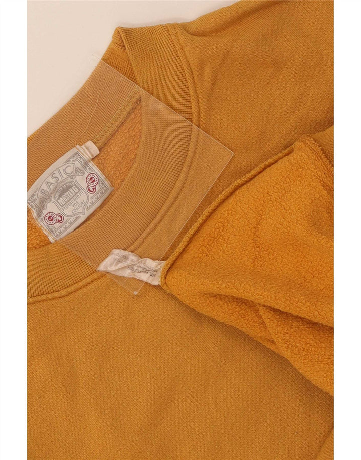 Moletom feminino Mustang Jumper UK 14 poliéster amarelo médio