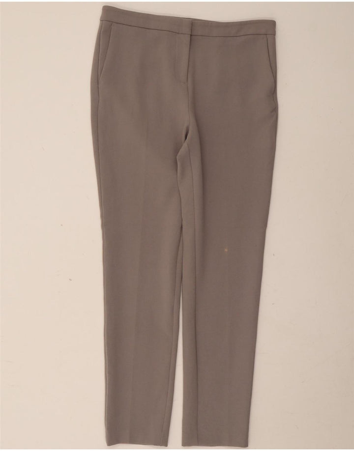 Calça Chino Slim Feminina Marks & Spencer Reino Unido 12 Médio W32 L29 Cinza