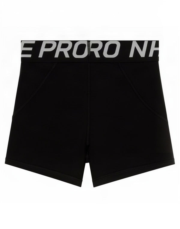 Shorts esportivos gráficos Nike Boys Dri Fit 5-6 anos XS preto poliéster