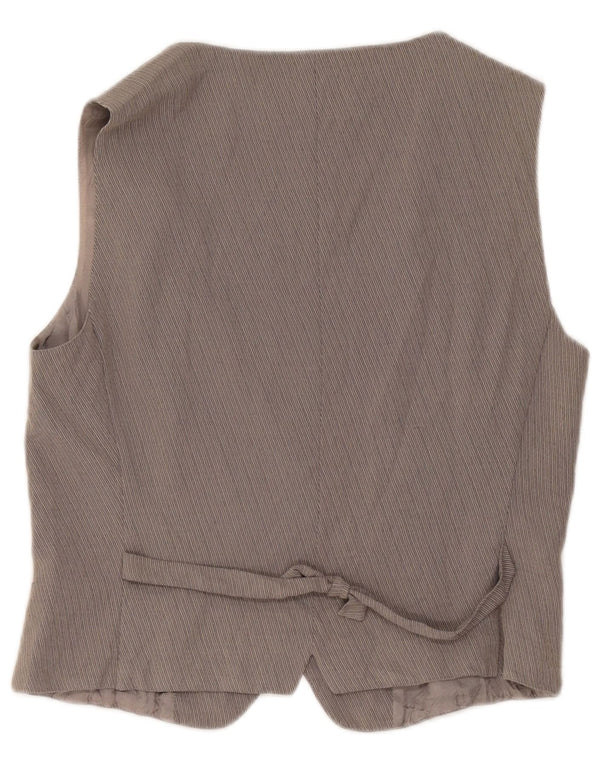 Colete feminino Marella UK 12 cinza médio