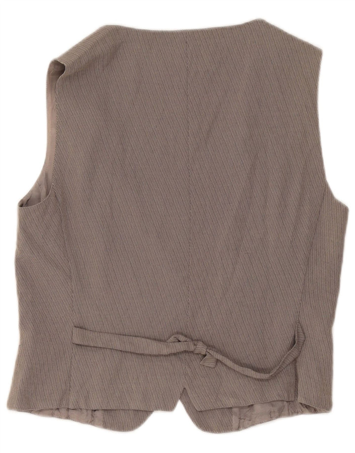 Colete feminino Marella UK 12 cinza médio