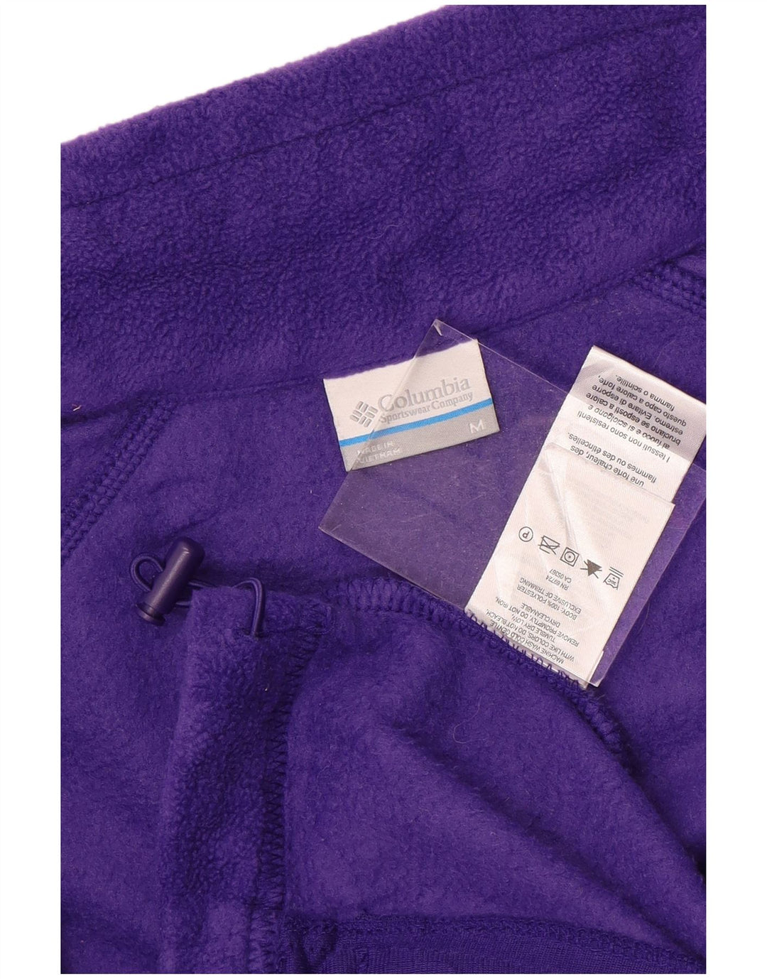 Jaqueta de lã feminina Columbia UK 14 poliéster roxo médio