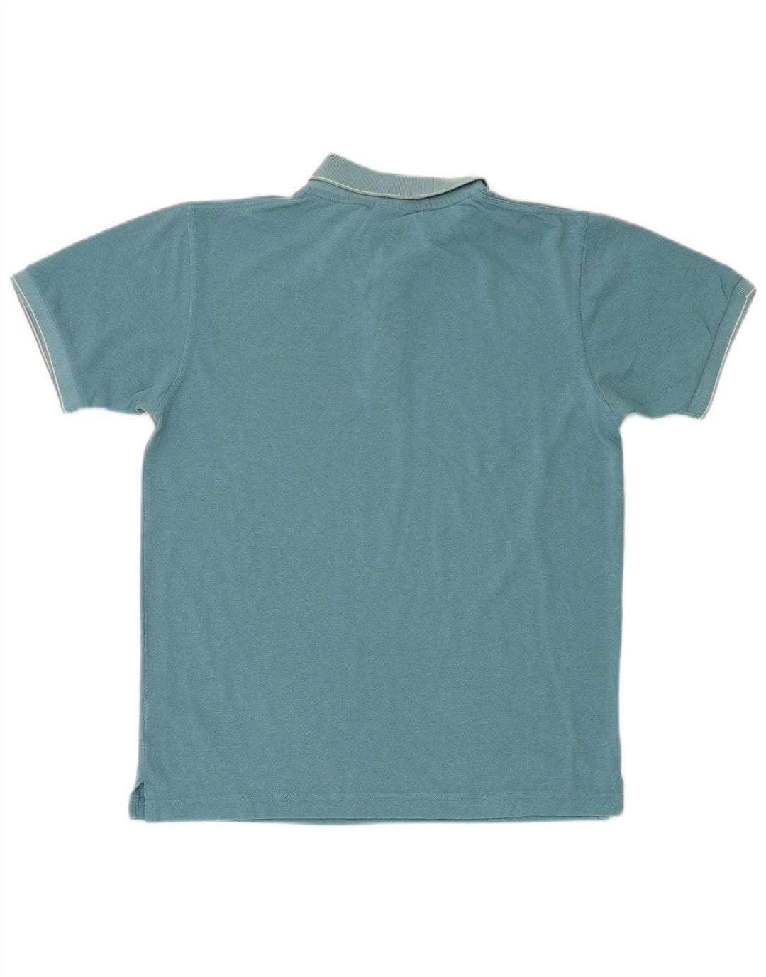 Camisa polo masculina REEBOK pequena azul algodão