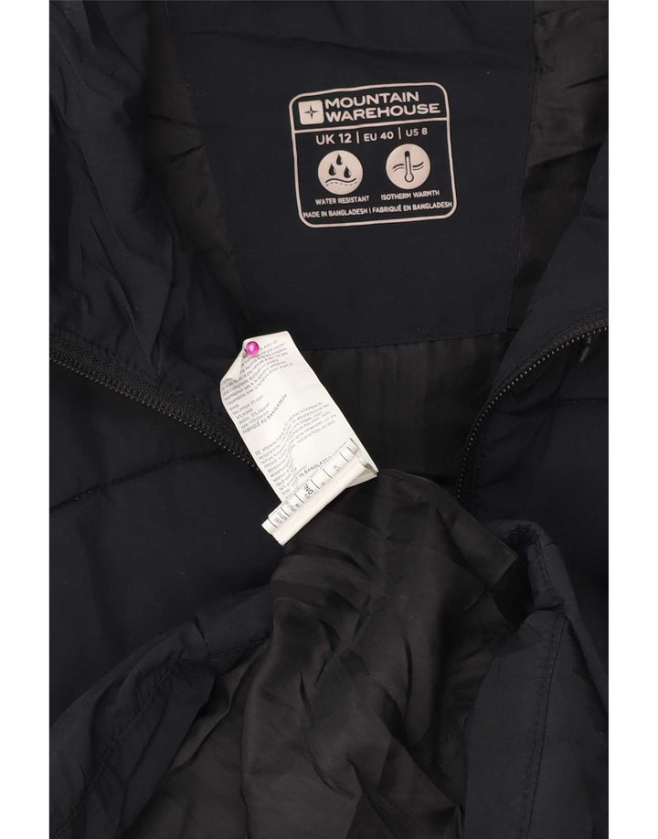 Suéter de cardigã feminino Mountain Warehouse UK 12 poliéster preto médio