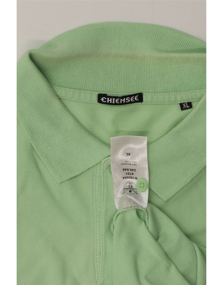 Camisa polo masculina CHIEMSEE XL algodão verde