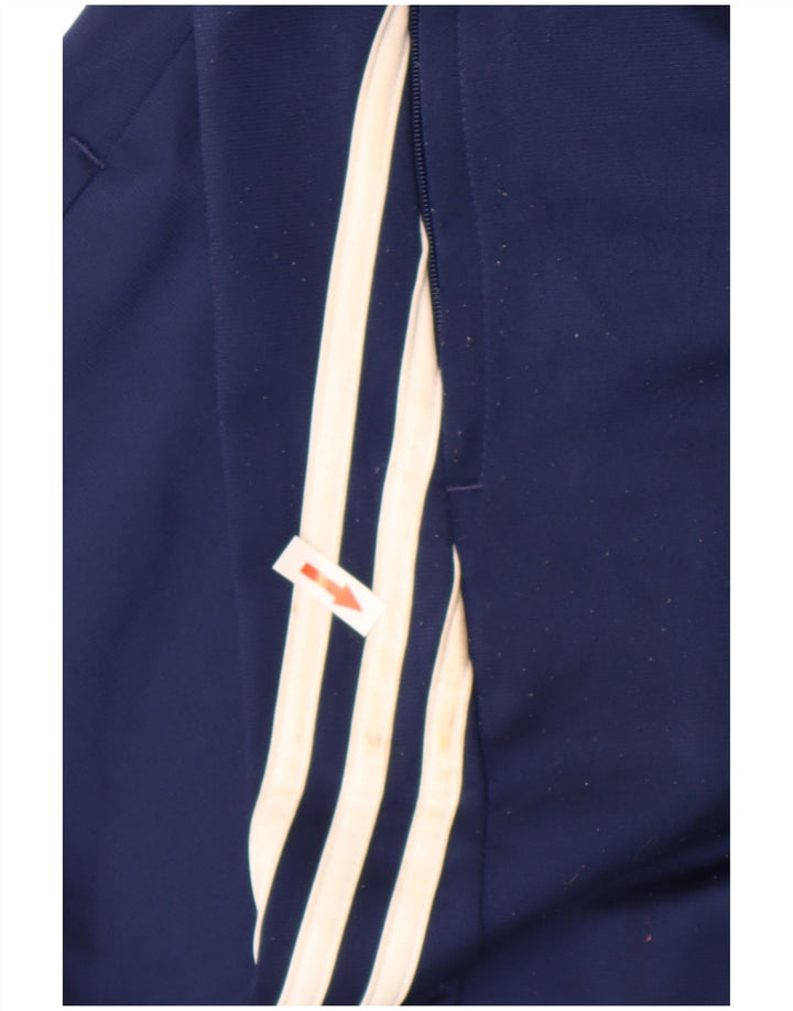ADIDAS Mens Calças de treino Joggers Médio Azul Marinho Poliéster