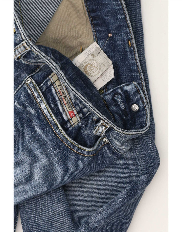 Diesel feminino bootcut jeans W30 L27 algodão azul