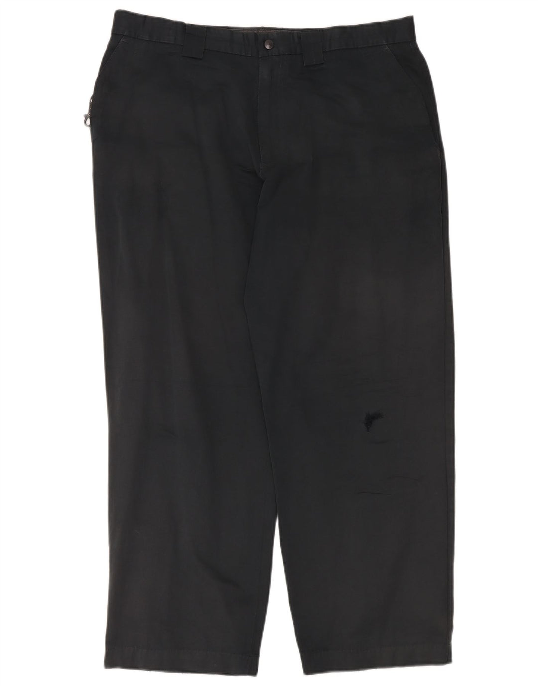 Calça chino reta masculina Marks & Spencer Blue Harbor W36 L29 marinho