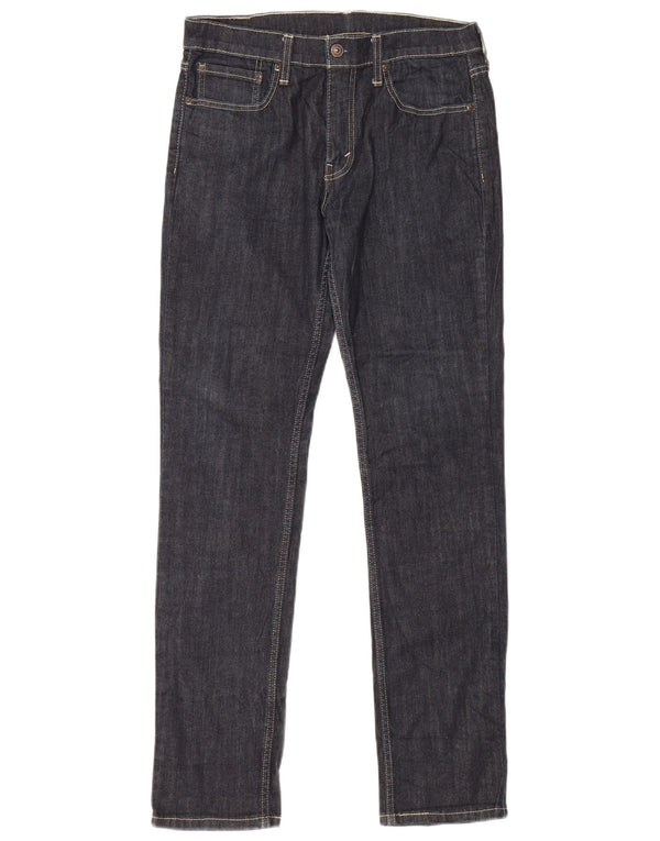 Levi's Masculino 511 Slim Jeans W33 L34 Azul Marinho Algodão