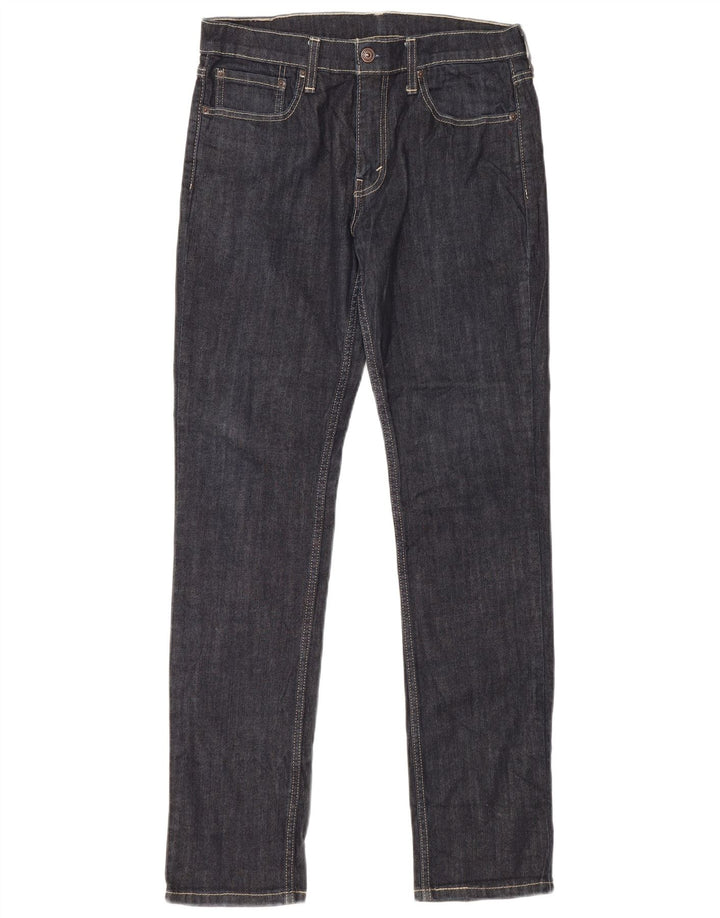 Levi's Masculino 511 Slim Jeans W33 L34 Azul Marinho Algodão