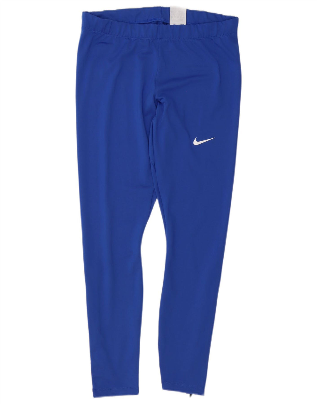 Leggings Nike Dri Fit Feminino UK 14 Grande Poliéster Azul