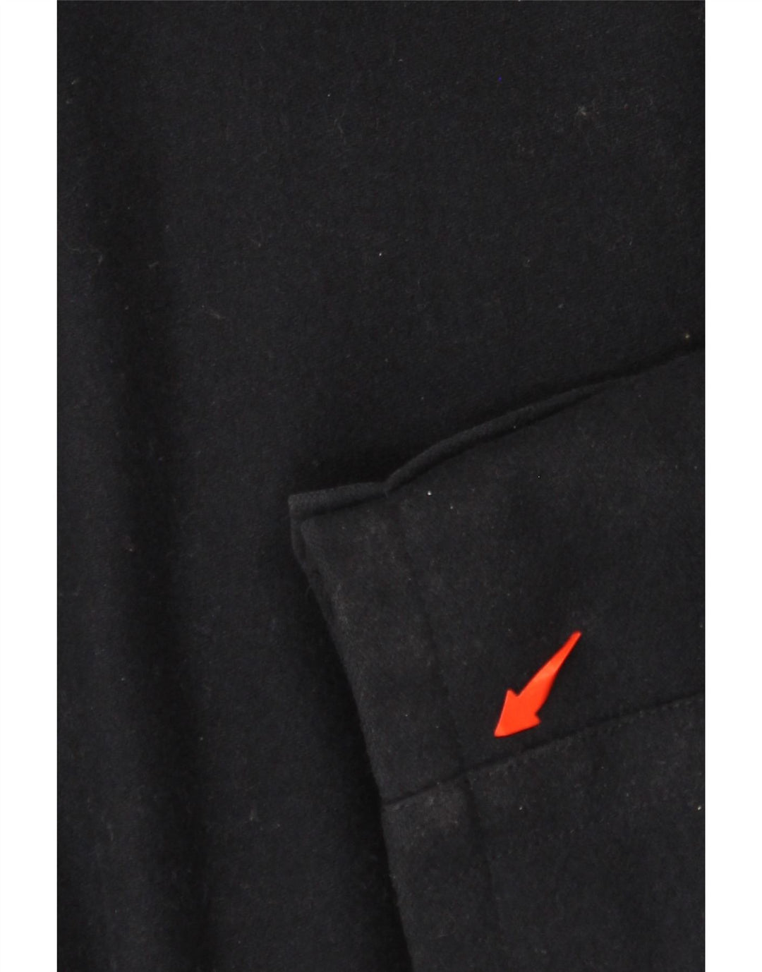 Jaqueta corta-vento feminina G-Star 3301 com capuz Reino Unido 16 grande lã azul marinho