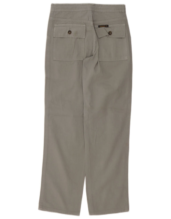 Calças Carrera Boys Straight Cargo 9-10 Anos W24 L28 Algodão Cinzento
