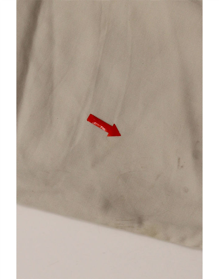 Shorts masculinos Dockers Pegged Chino W42 2XL algodão cinza