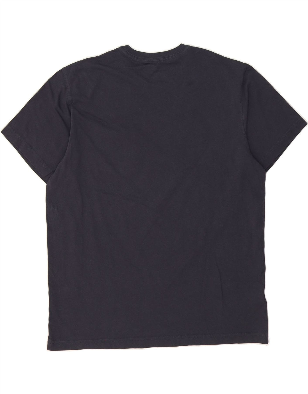 EDDIE BAUER Mens T-Shirt Top Large Navy Blue Cotton Vintage Eddie Bauer and Second-Hand Eddie Bauer from Messina Hembry 