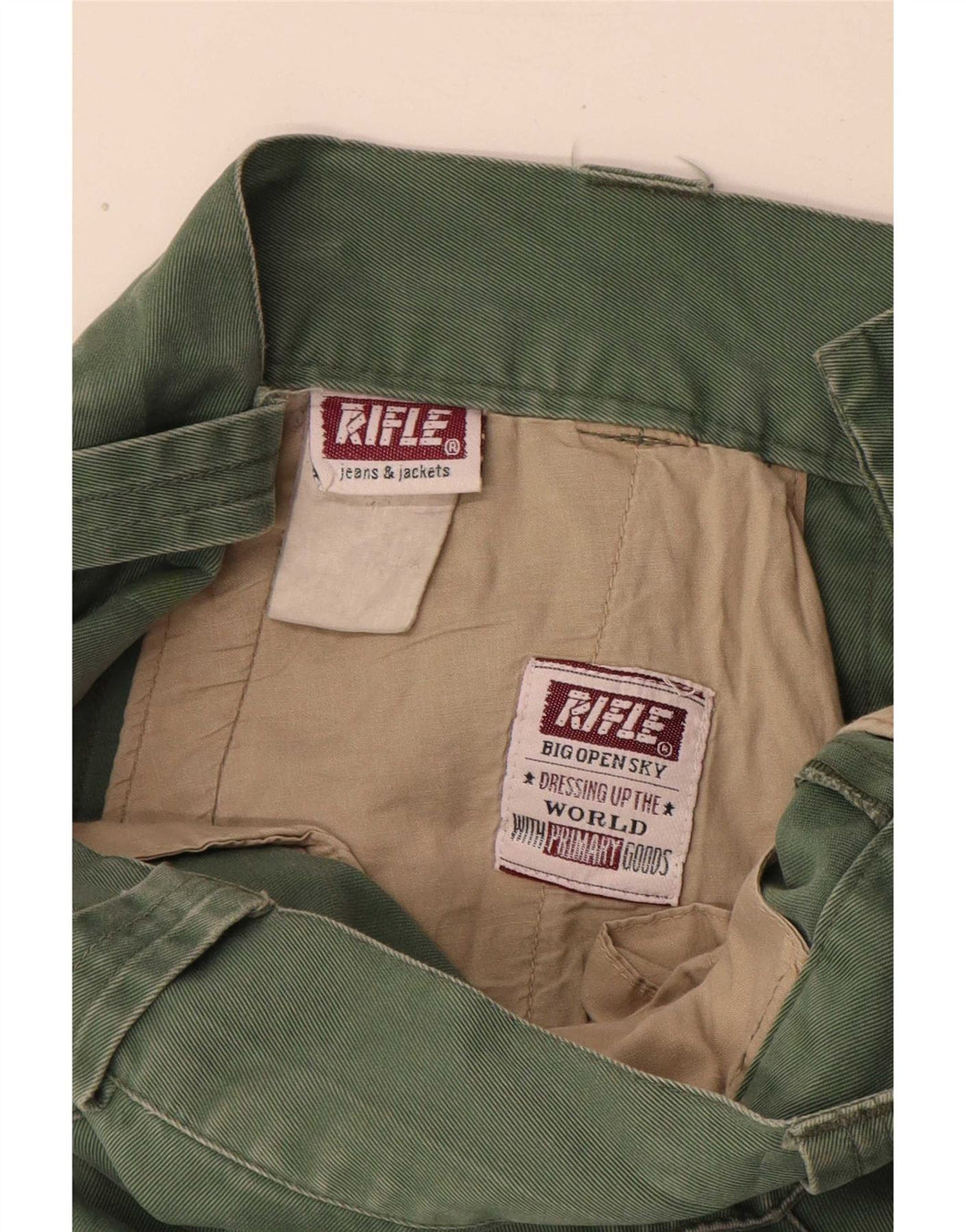 Calça Cargo Cônica Masculina Rifle W28 L30 Verde
