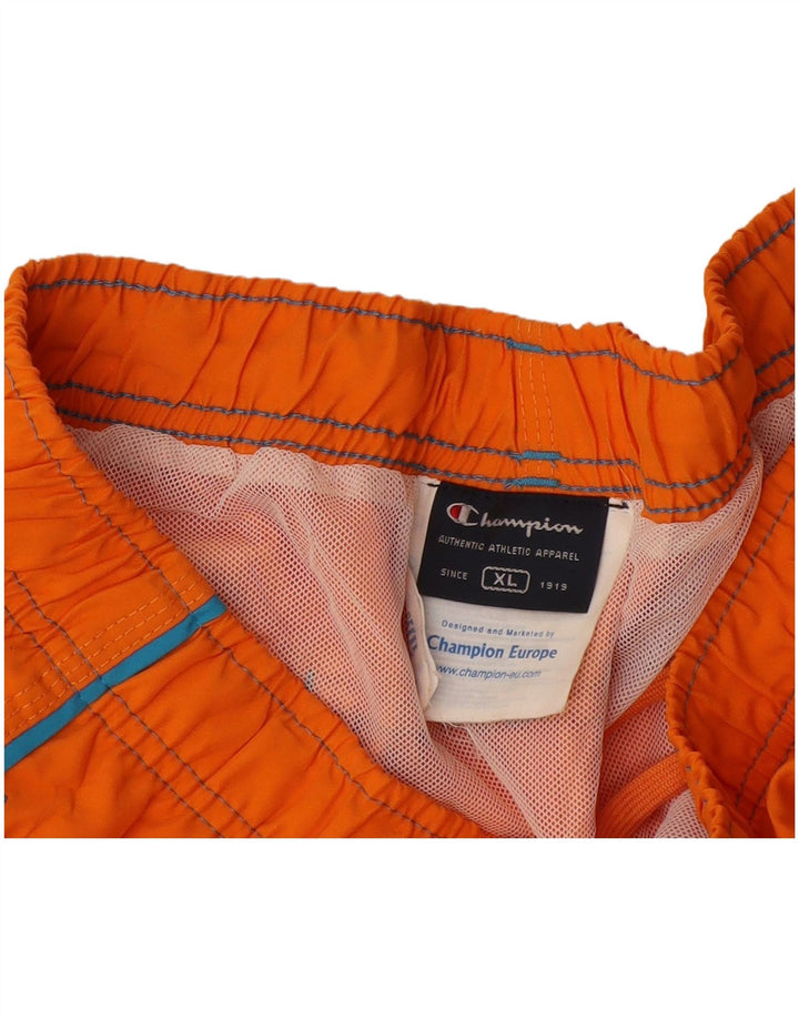 Shorts de natação masculino Champion Graphic XL laranja poliéster