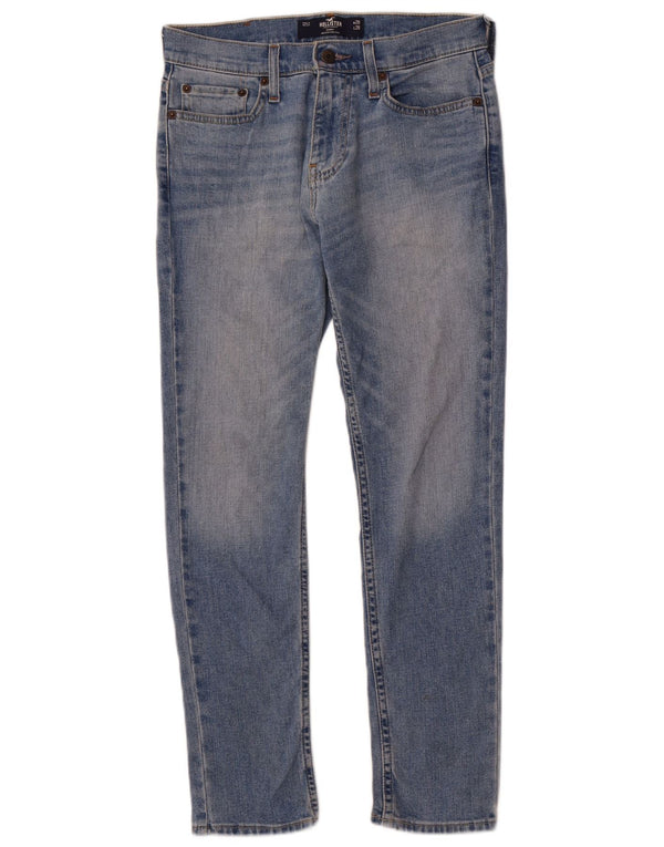Hollister Mens Jeans Skinny W28 L28 Azul Algodão