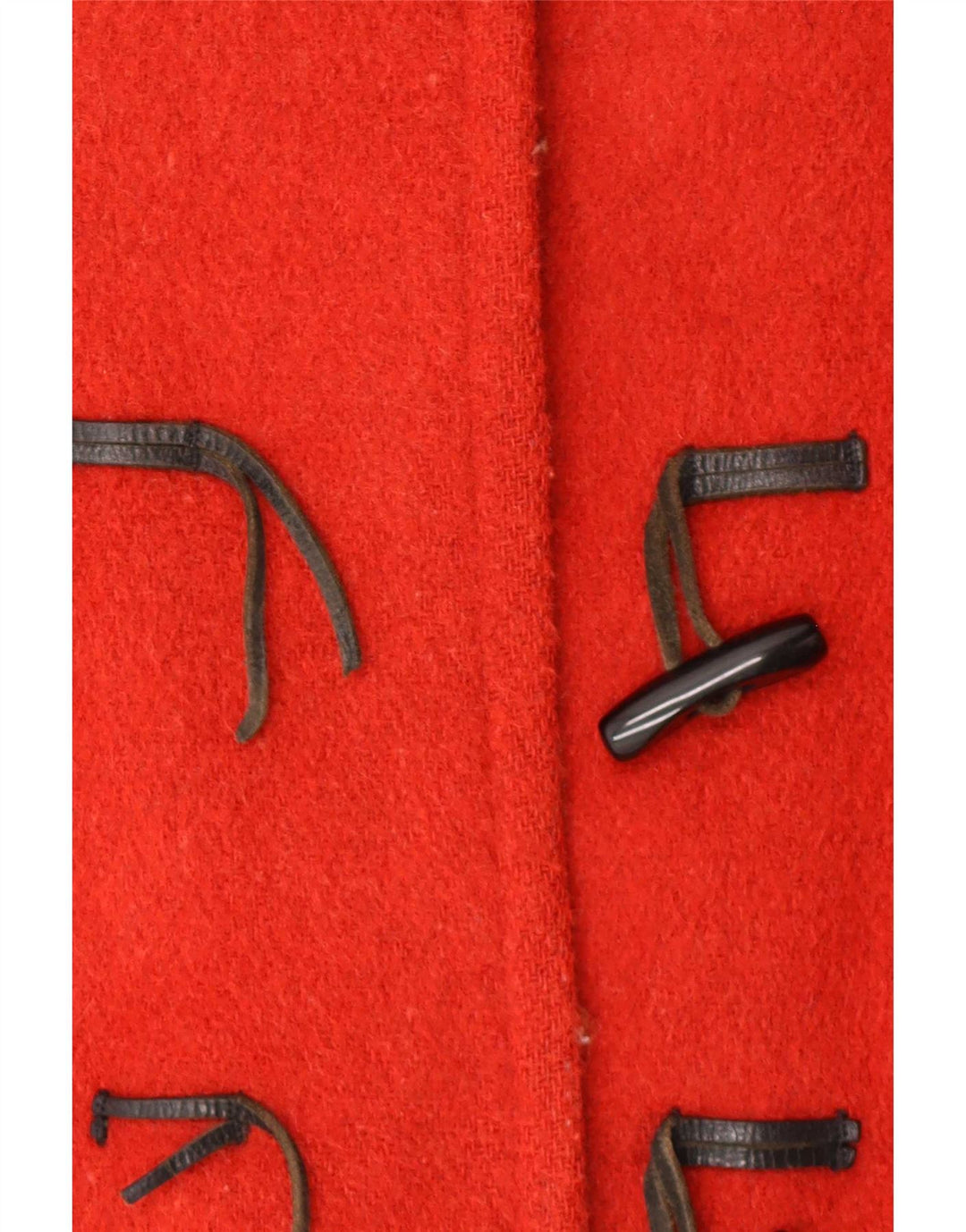 Gloverall Womens Hooded Duffle Coat UK 10 Small Red Wool