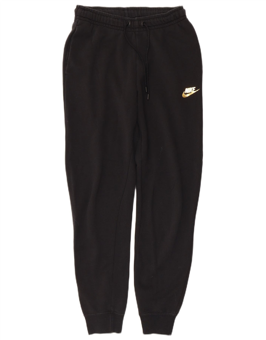 Calça de treino feminina Nike Joggers UK 6 XS preto algodão